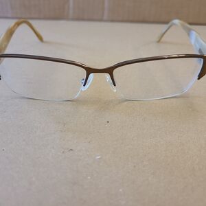 Bcbg Maxazria Stylish Brown and Tan Eyeglasses 54 15 135